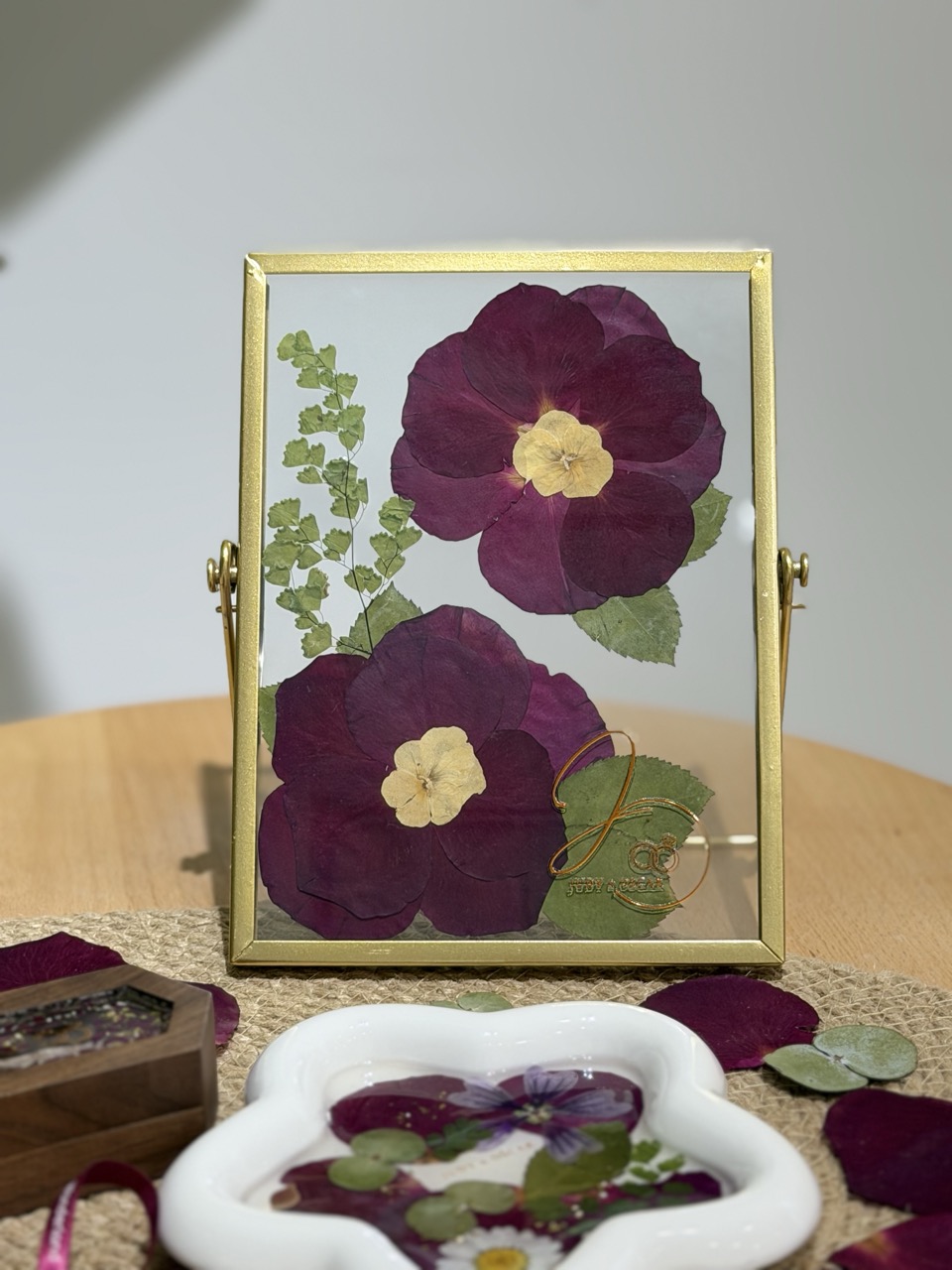 乾花壓花相框工作坊 - Image 19