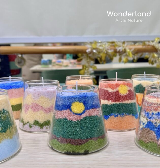 沙畫香薰蠟燭杯工作坊 - Image 8