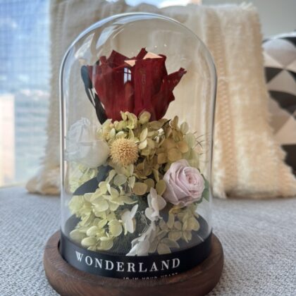 永生花玻璃罩工作坊