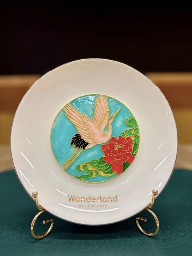 景泰藍掐絲琺瑯工作坊 – Wonderland Art Healing