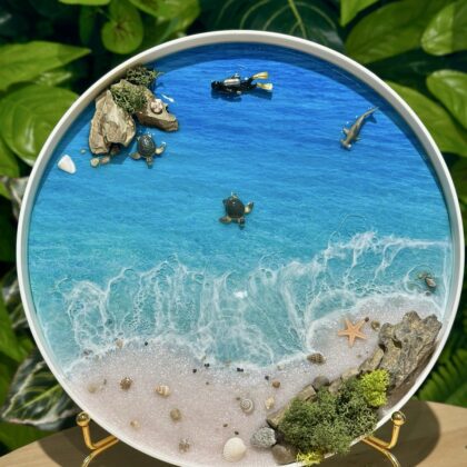 樹脂海洋托盤工作坊