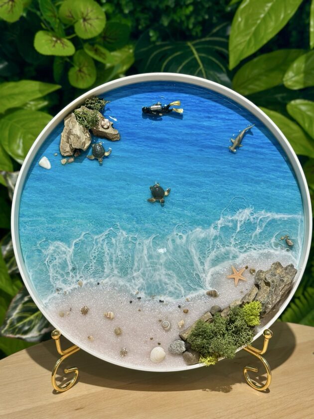樹脂海洋托盤工作坊