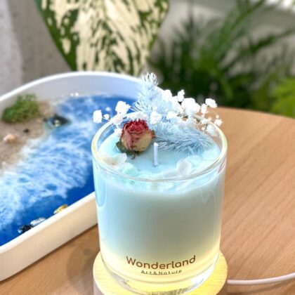 天然大豆蠟香薰蠟燭杯工作坊