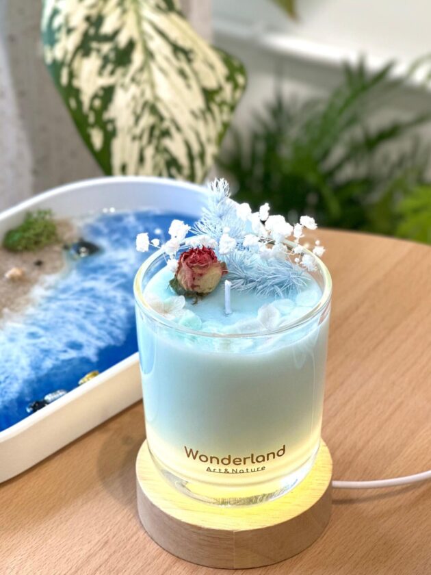 天然大豆蠟香薰蠟燭杯工作坊