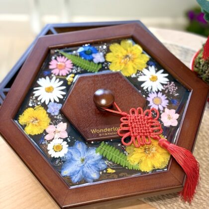 花開富貴(壓花)新年全盒工作坊