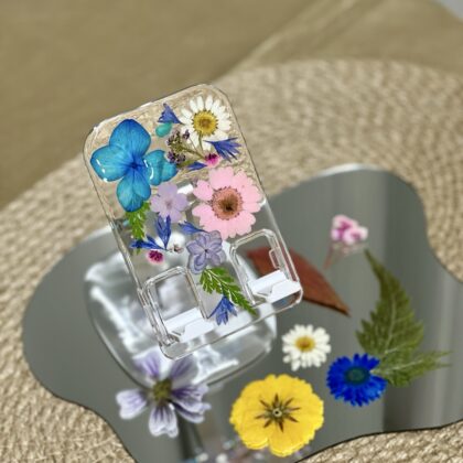 押花晶透手機殼/手機座工作坊