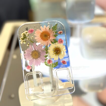 押花手機/ 手機座工作坊